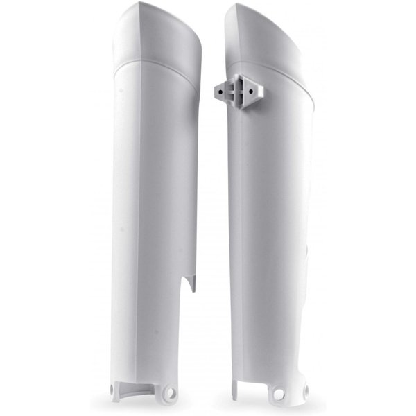 0011649.030 - Acerbis Fork Guards - KTM EXC/ EXC-F 2008-15, SX/SXF 2008-14, Husqvarna TE/FC 2014-15 - White