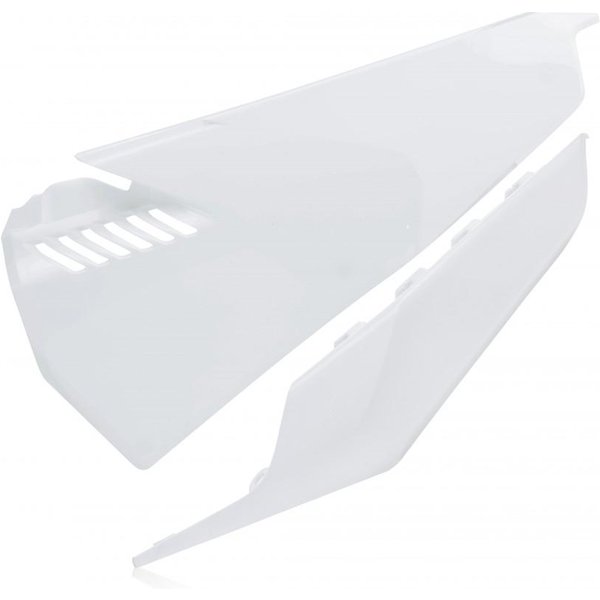 0024263.031 - Acerbis Vented Side Panels - Husqvarna FC 250/350/450 & TC 125/250 2020-22, FE 250/350/450/501 2020-23 - Bright White