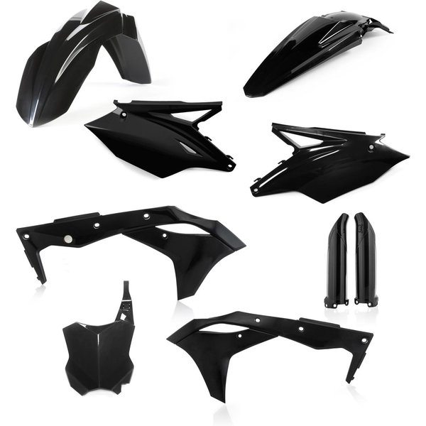 0023647.090 - Acerbis Full Plastics Kit - Kawasaki KXF250 2019-20 - Black