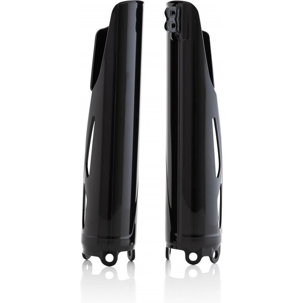 0023607.090 - Acerbis Fork Guards - Honda CRF250R 2019-2025, CRF450R 2020-2025, CRF450RX 2019-2025 - Black