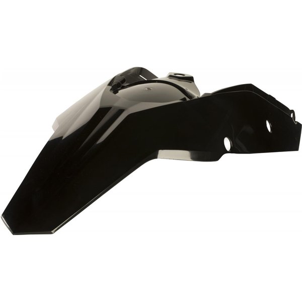 0011648.090 - Acerbis Rear Fender/ Side Cowling - KTM EXC 125/200/250/300 2008-11, EXC-F All 2008-11 - Black