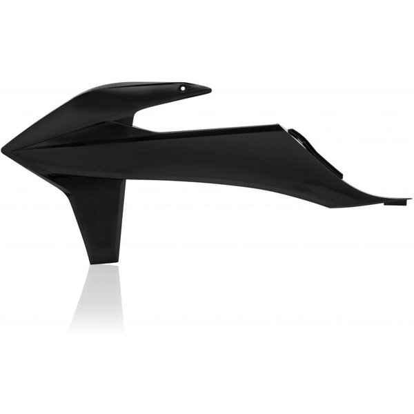 0023500.090 - Acerbis Radiator Scoops - KTM SX 125/250 & SXF 250/350/450 2019-22, EXC-F 2020-23 - Black