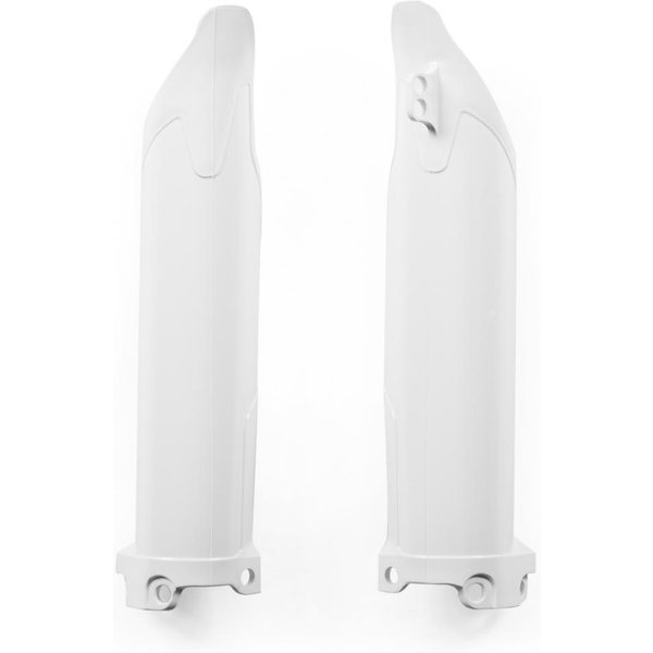 0013140.030 - Acerbis Fork Guards - Kawasaki KXF250 2009-16, KXF450 2009-15 - White
