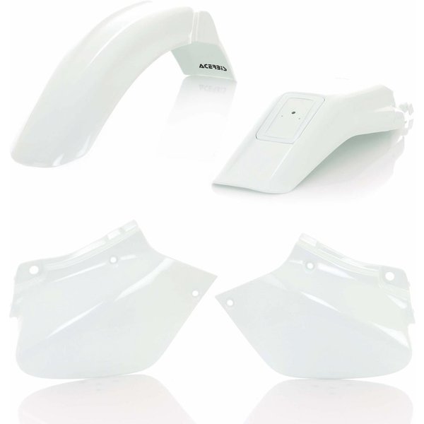 0007573.030 - Acerbis Standard Plastics Kit - Honda XR250R 1996-2003, XR450R 1996-2004 - White