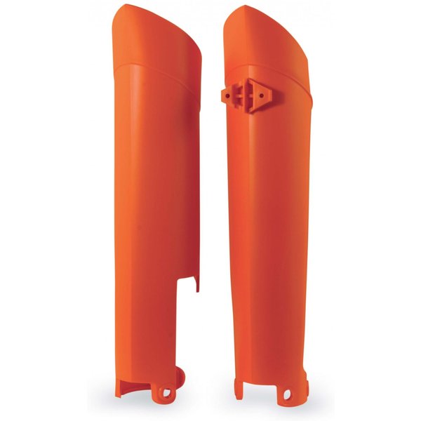 0011649.010 - Acerbis Fork Guards - KTM EXC/ EXC-F 2008-15, SX/SXF 2008-14 - Orange