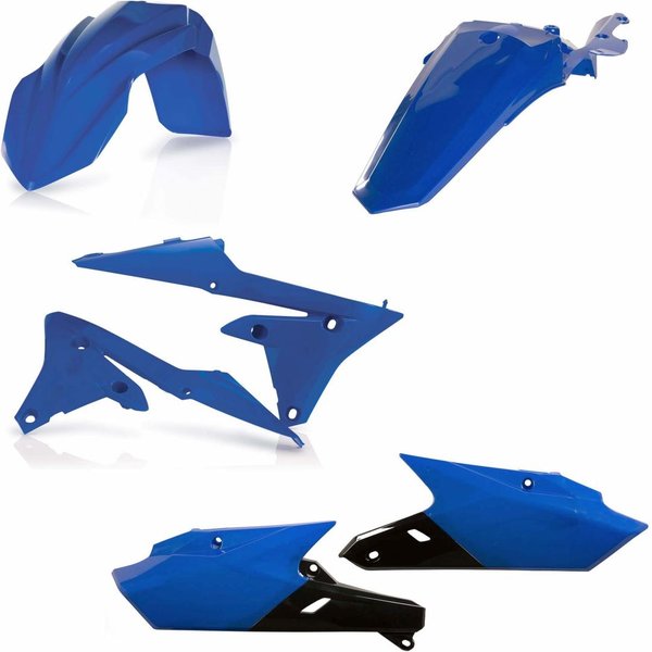 0021749.040 - Acerbis Standard Plastics Kit - Yamaha WRF250 2015-19, WRF450 2016-18 - Blue