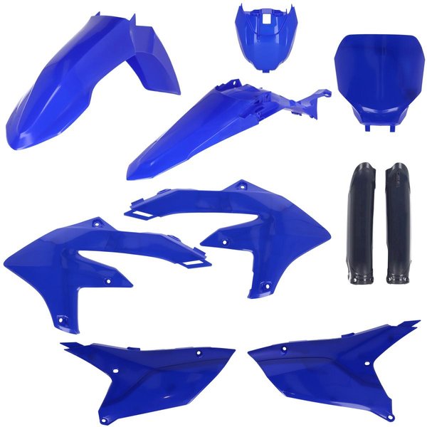 0025468.553 - Acerbis Full Plastics Kit - Yamaha YZF450 & YZF450X 2023-2025 - OEM (Blue/Black)