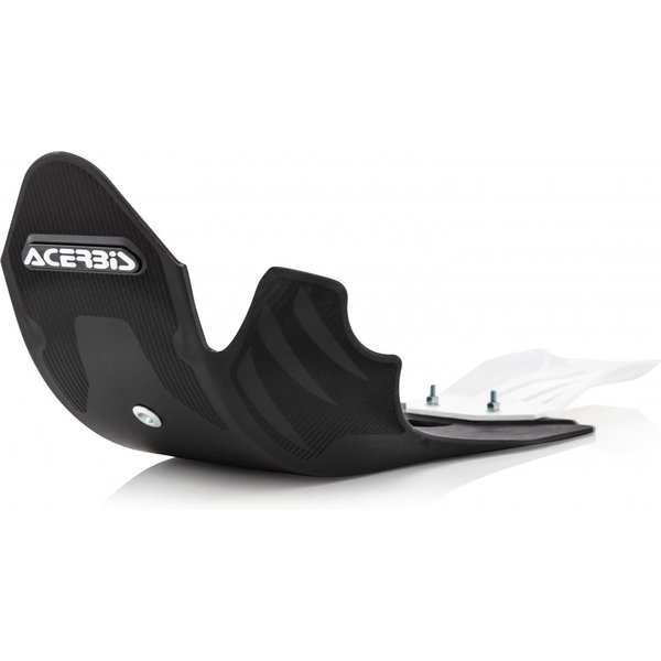 0023701.315 - Acerbis Skid Plate - Kawasaki KXF250 2021-2024, KXF450 2019-2023 - Black/ White