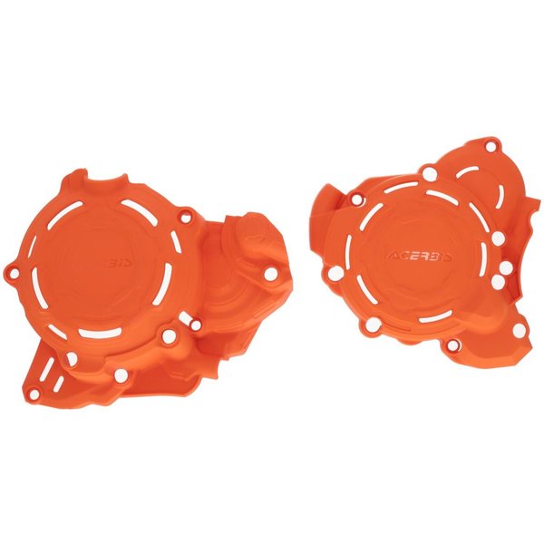 Acerbis X-Power Engine Cover Kit - KTM SX 250/300 2023-2025 - Orange 16