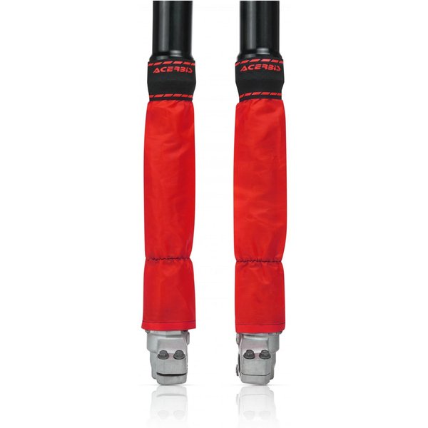 0024421.110 - Acerbis Z-Mud Universal Fork Gaiters - Red