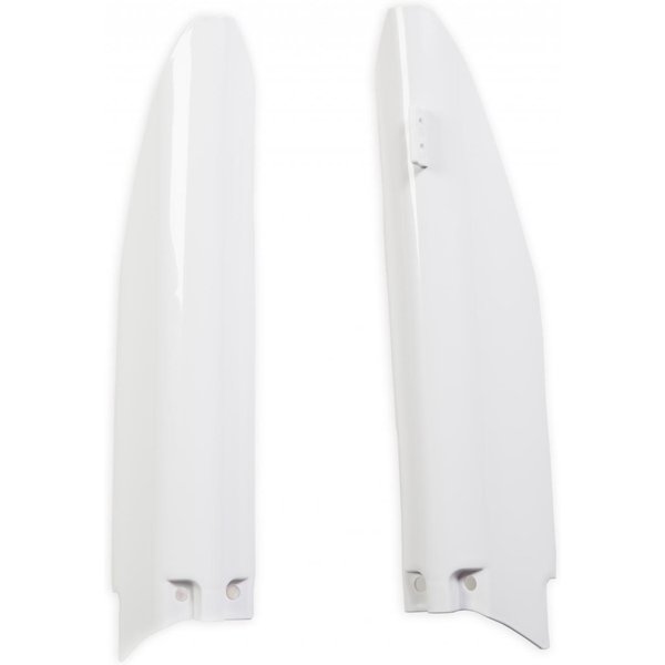 0011630.030 - Acerbis Fork Guards - Suzuki RM 125/250 2004-06, RMZ450 2005-06 - White