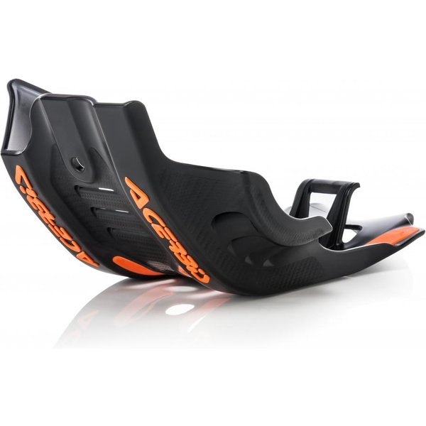 0023601.313 - Acerbis Skid Plate - KTM SXF450 & Husqvarna FC450 2019-22 - Black/ Orange