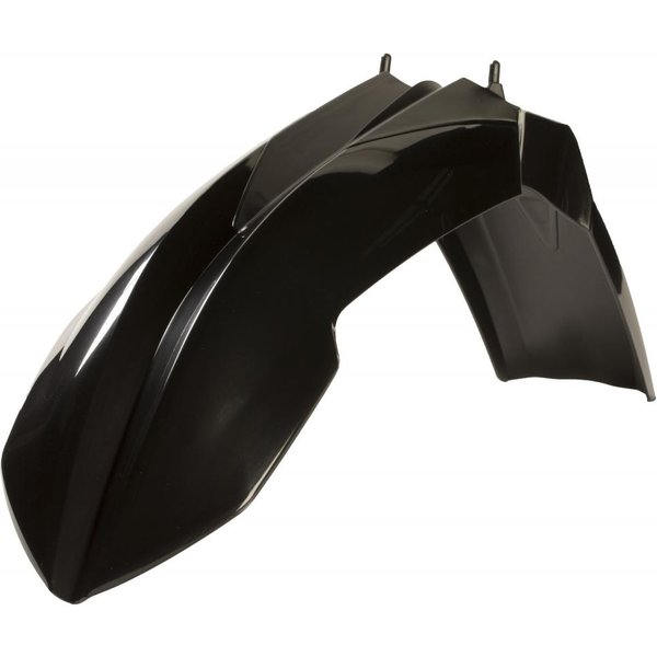 0010296.090 - Acerbis Front Fender - KTM EXC 125/200/250/300 & EXC-F 250/350/400/450/500/525 2008-13, SX 125/250 2007-12 - Black