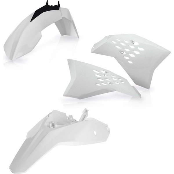 0016370.030 - Acerbis Standard Plastics Kit - KTM SX65 2009-11 - White