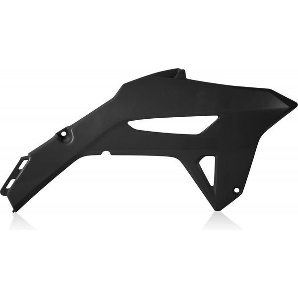 0024304.090 - Acerbis Radiator Scoops - Honda CRF250R 2022-2024, CRF450R 2021-2024 - Black