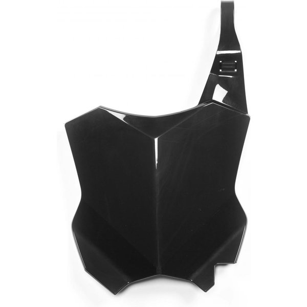 0021839.090 - Acerbis Front Number Board - Kawasaki KXF250 2017-2025, KXF450 2016-2025 - Black