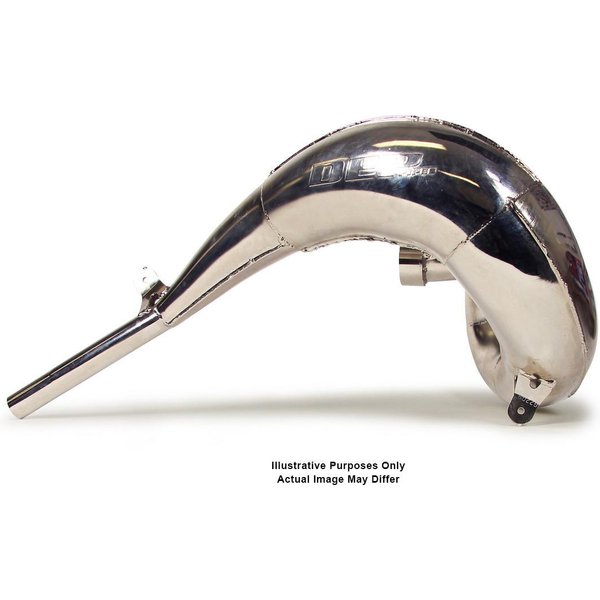 DEP Armoured Exhaust Front Pipe - Gas Gas EC 250/300 2014-17 - Nickel