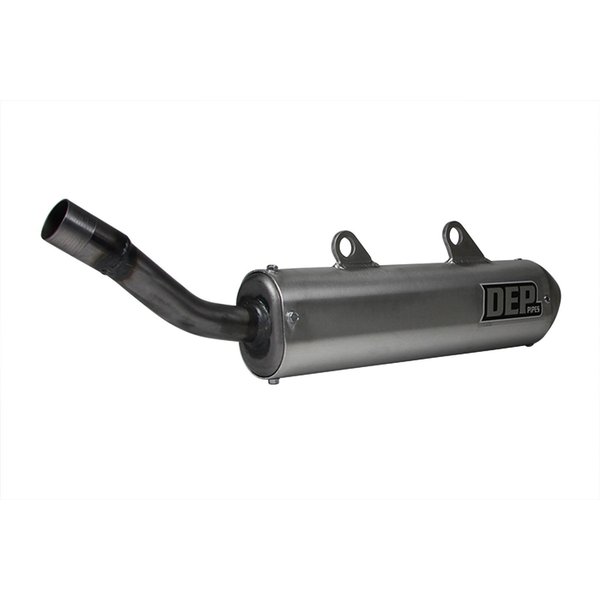 DEP Exhaust Silencer - Kawasaki KX250 1990-93 - Oval