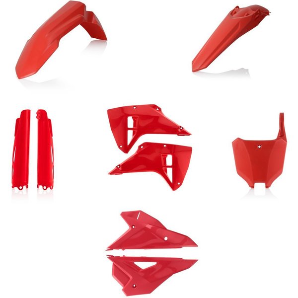0026821.110 - Acerbis Full Plastics Kit For Honda CRF250RX & CRF450RX 2025 - Red