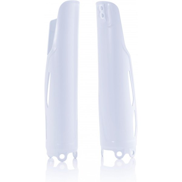 0023607.031 - Acerbis Fork Guards For Honda CRF250R 2020-2025 & CRF450R 2019-2025 - White 2