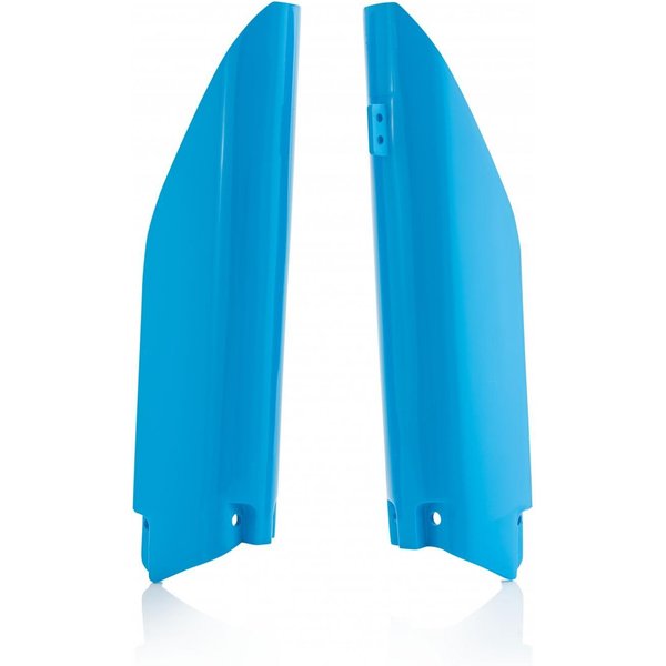 0023065.042 - Acerbis Fork Guards For Suzuki RMZ250 2019-2025 & RMZ450 2018-2025 - Blue 2 (Light Blue)