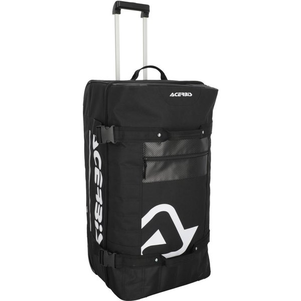 0026014.090 - Acerbis X-Trip Logo Kit Bag With Wheels - Black/105L