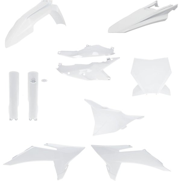 0026922.030 - Acerbis Full Plastics Kit For KTM SX 125/150/250 & SXF 250/350/450, XC 125/250/300 2025 - White