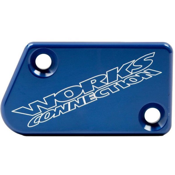 21-031 - Works Connection Front Brake Master Cylinder Cover For Yamaha YZ 125/250 2008-2025, YZF 250/450 2008-2025, YZ125X 2020-2025, YZ250X 2016-2025, WRF250 2017-2025, WRF450 2016-2025 Blue