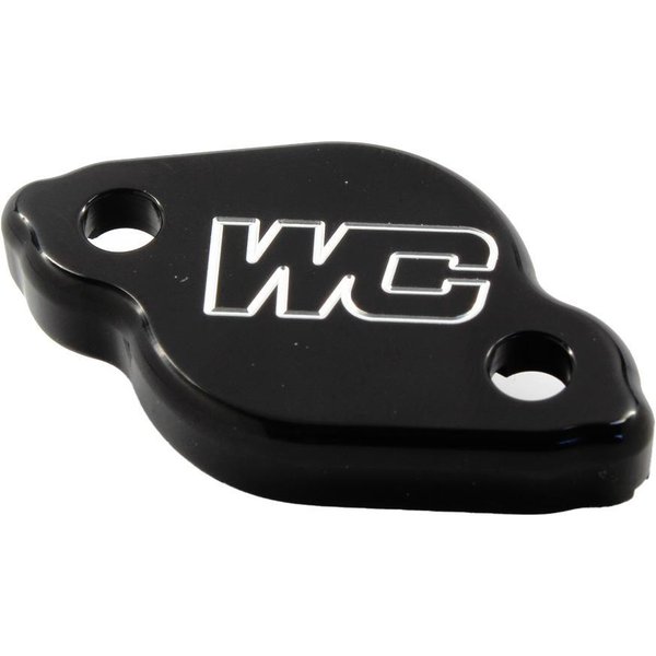 21-715 - Works Connection Rear Brake Master Cylinder Cover For Yamaha YZ/YZF/WRF 2003-2025, Kawasaki KXF250 & KXF250XC 2025, KXF450 & KXF450XC 2024-2025 Black