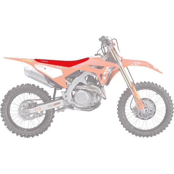 1149R24 - Blackbird Seat Cover For Honda CRF250F 2023-2025 - Red