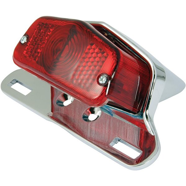 Bike It Complete Lucas Type Universal Chrome Rear Light