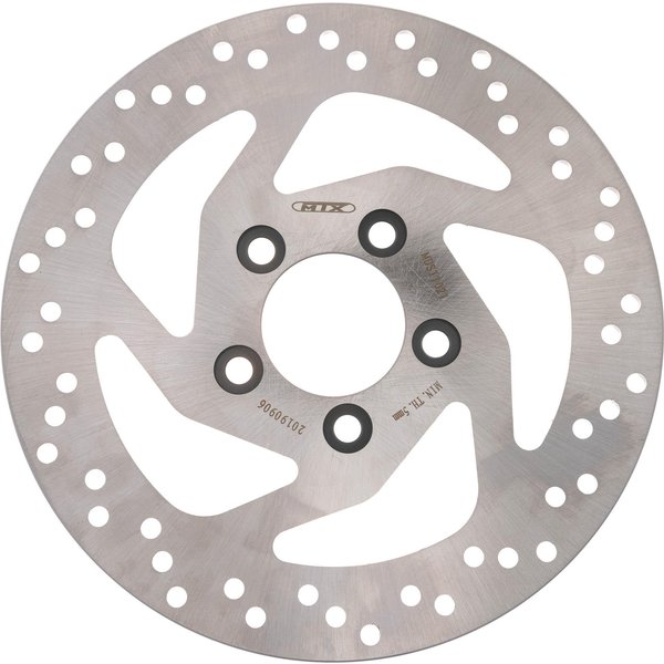 MTX Performance Rear Solid Round Brake Disc - Harley Davidson XG750 Street 2014-15