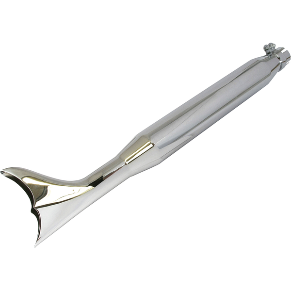 Bike It Universal 30" Fishtail Fixed Baffle 45mm ID Silencer