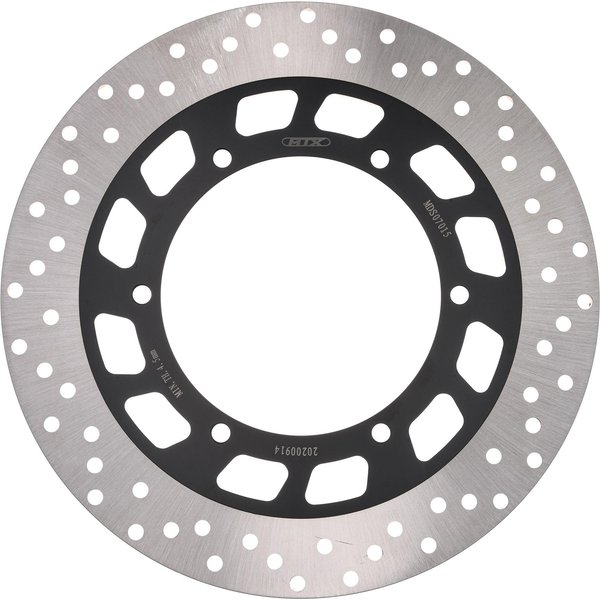 MTX Performance Front Solid Round Brake Disc - Yamaha 400 Roadstar (Five Hundred) 2014-18