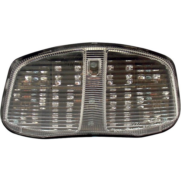 Bike It LED Rear Tail Light With Clear Lens & Integral Indicators - Suzuki GSX-R600 & GSX-R750 2005-07