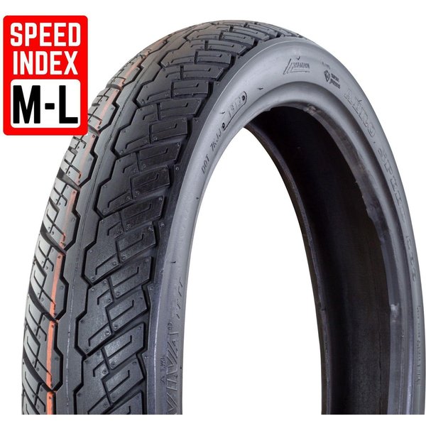 Cougar FT188 Tubeless Tyre - 110/80-17"