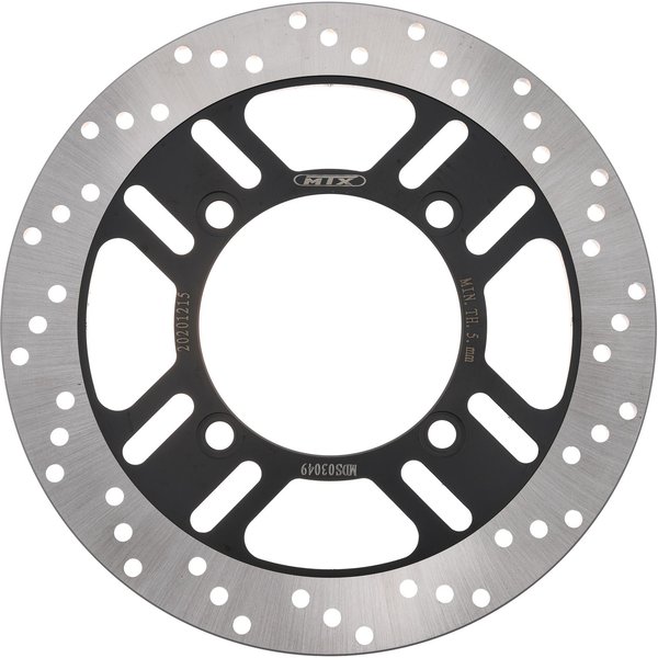 MTX Performance Rear Solid Round Brake Disc - Kawasaki ZZR1100 1992-2002