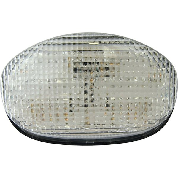 Bike It LED Rear Tail Light With Clear Lens & Integral Indicators - Triumph TT600 2000-03