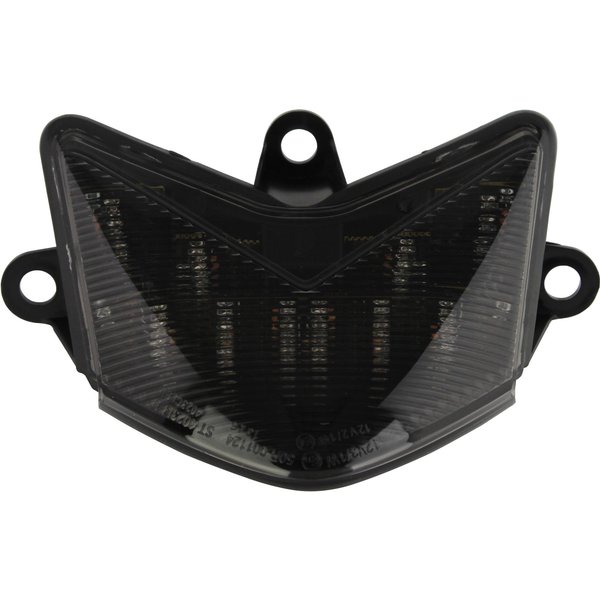 Bike It LED Rear Tail Light With Cool Grey Lens - Kawasaki ZX-10R Ninja 2004-05