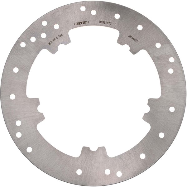 MTX Performance Front Solid Round Brake Disc - Harley Davidson VRSCA V-Rod 2002-05