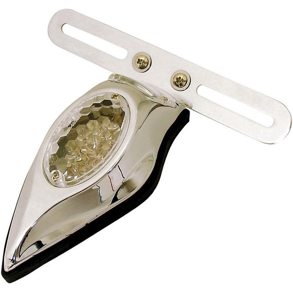 Bike It Cobra Head LED Rear Light With Clear Lens