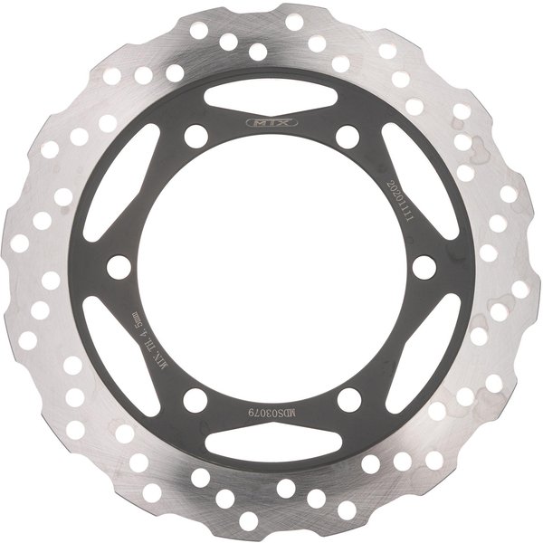 MTX Performance Rear Solid Wavy Brake Disc - Kawasaki KLR650 2008-09