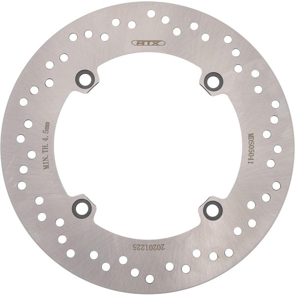 MTX Performance Rear Solid Round Brake Disc - Suzuki DL 1000 A V-Strom 2014-21