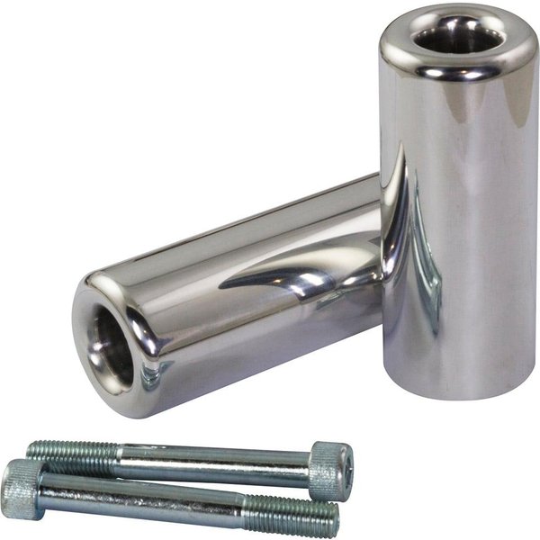 8504500 - BikeTek Aluminium Crash Protectors Set - Kawasaki ZX9R Ninja 2002-04