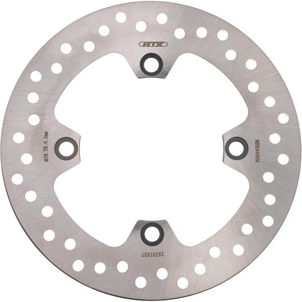 MTX Performance Rear Solid Round Brake Disc - Triumph Daytona 675 2006-12