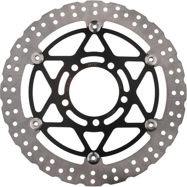 MTX Performance Front Floating Wavy Brake Disc - Kawasaki ZX-6R Ninja 2008-11