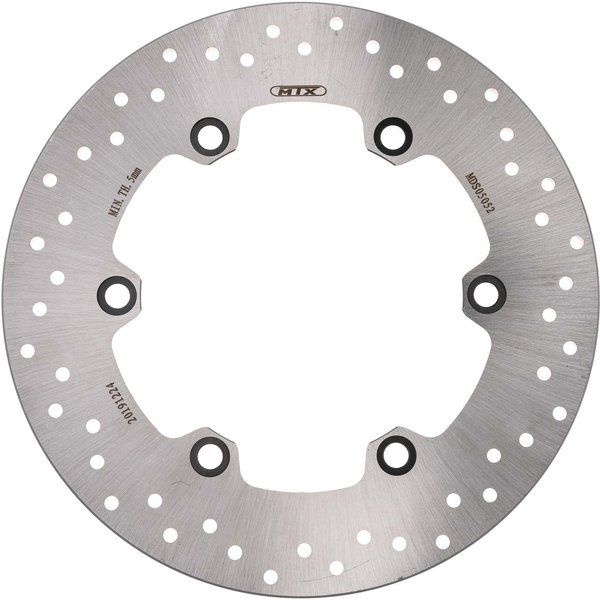 MTX Performance Rear Solid Round Brake Disc - Suzuki GSX1300 R Hayabusa 2007-19