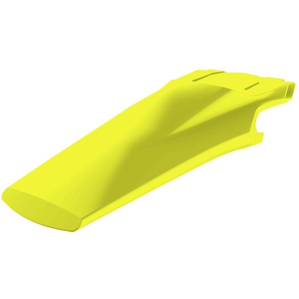 8556800012 - Polisport Rear Fender For Husqvarna TC/FC/TX/FX 2019-2022, TE/FE 2020-2023 Yellow (with Lugs) OEM 23