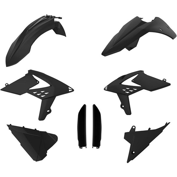 91551 - Polisport Plastics Kit For Beta RR 250-520 2T & 4T 2013-2017 Black