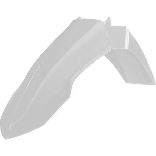 8597600002 - Polisport Front Fender For Yamaha YZF250 2024-2025, YZF450 2023-2025 White